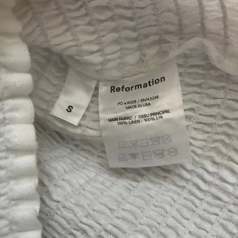 Reformation White Heaven Top white